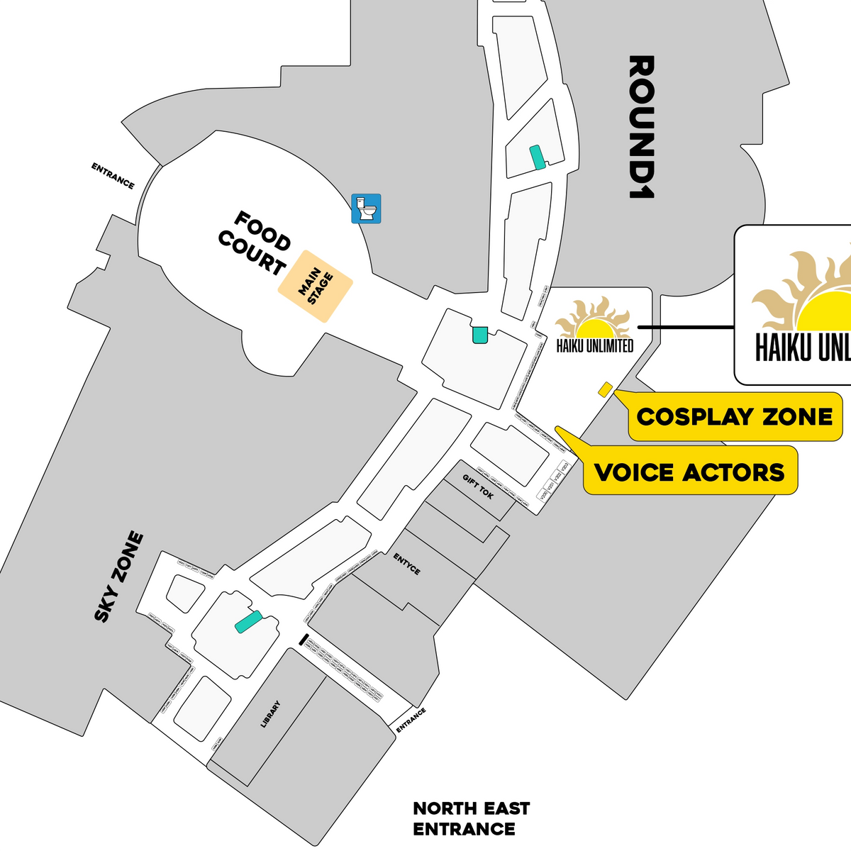 MV Upper Level A 6x4 Booths December 5th & 6th | A2060-A2089