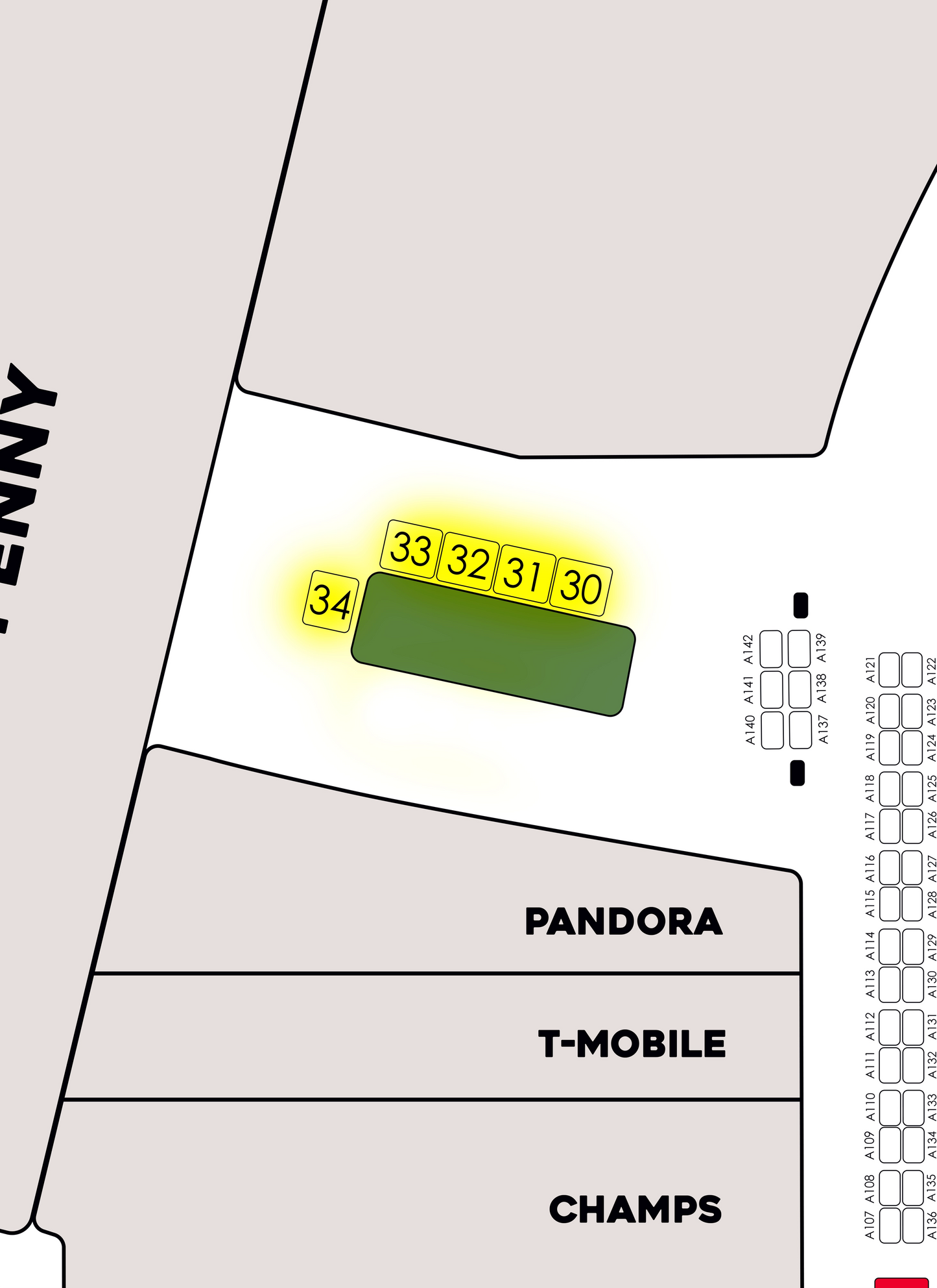 Lower Level 8x10 Booths September 12th & 13th | 1-34